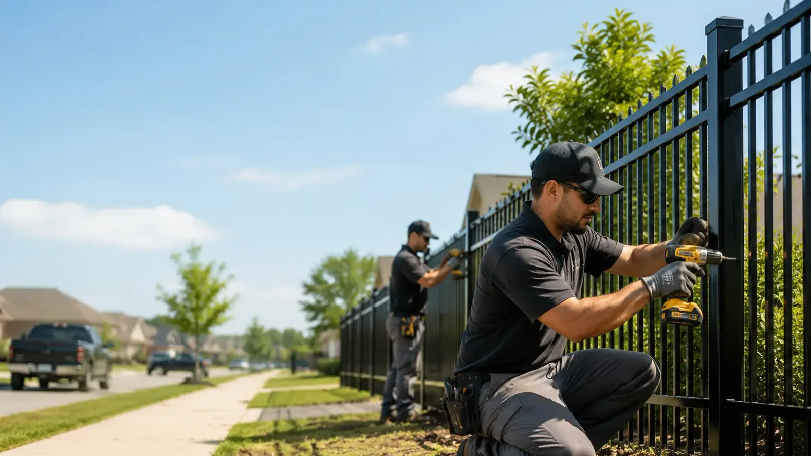 Metal Fence Installation in Buffalo, NY